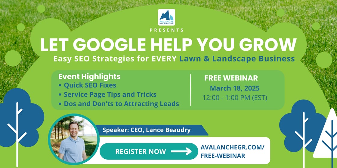 Landscaping webinar new branding