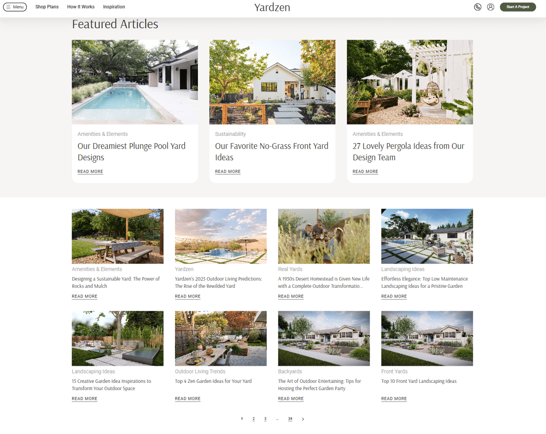 Yardzen Landscape Example